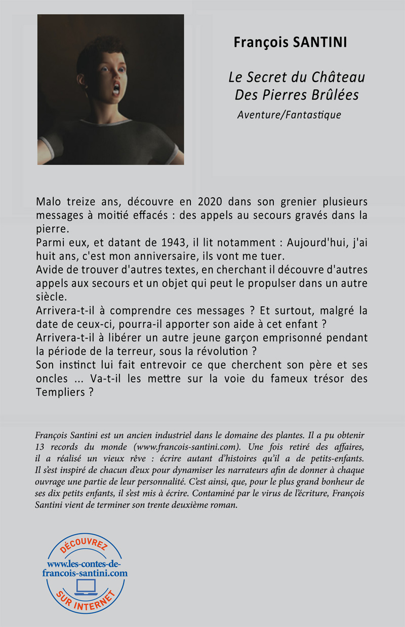 Le Secret du Château des pierres brûlées, livre adolescent, livre jeunesse, roman jeunesse, roman fantastique, livre fantastique, aventure fantastique jeunesse, livre ado fantastique, roman fantastique jeunesse, roman science-fiction, science-fiction jeunesse